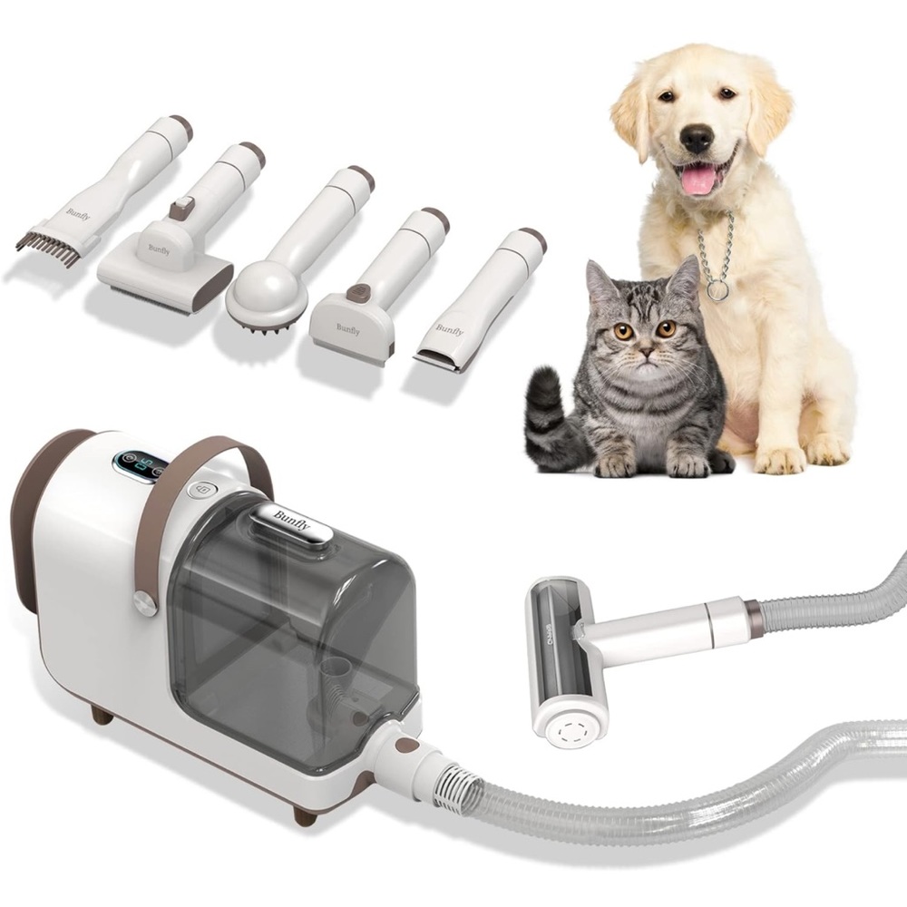 Pet Clipper Grooming Kit & Vacuum